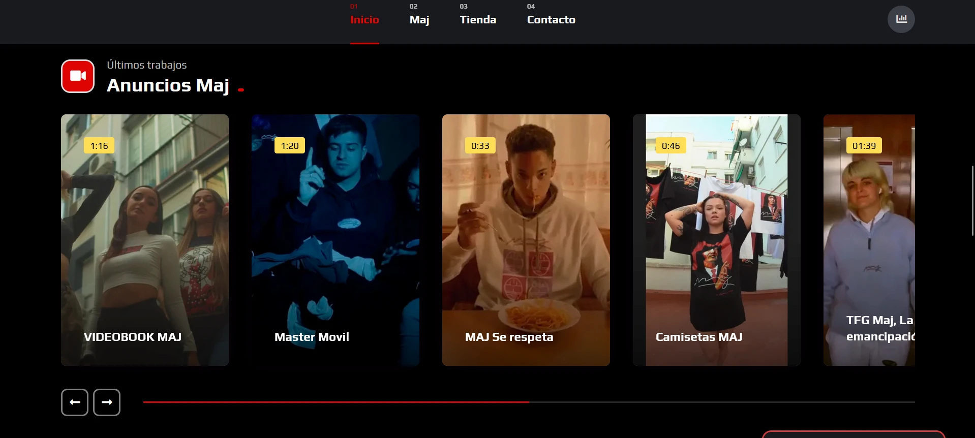 anuncios maj arte
