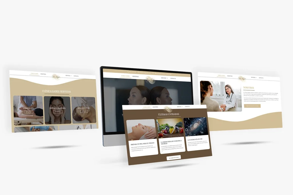 visionado pagina web clinica gades 3d