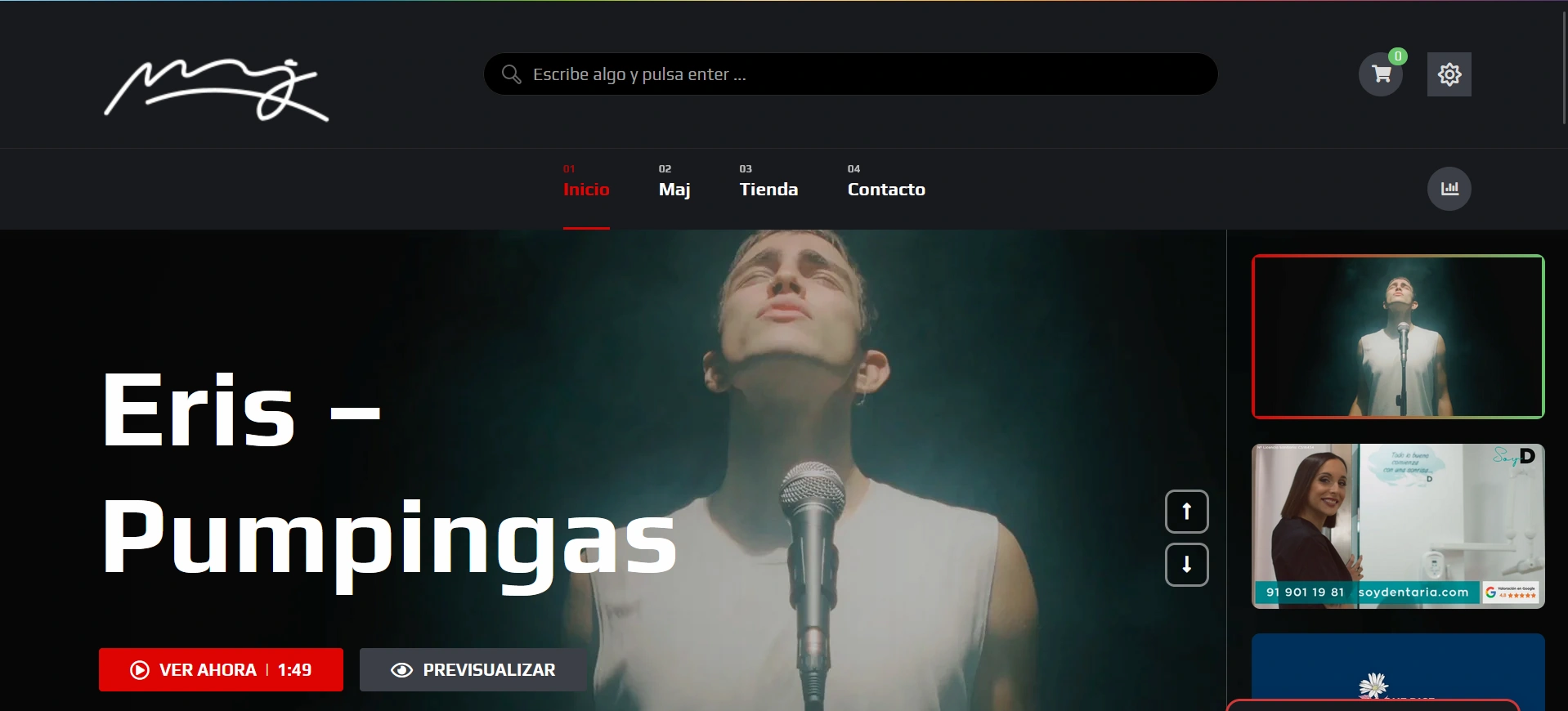web maj arte