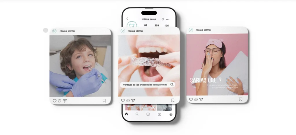 mockup clinica dental